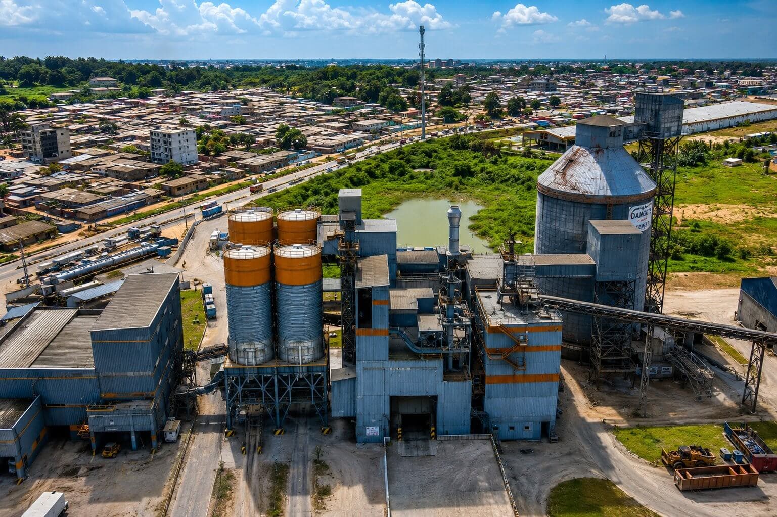 Industrial infrastructure under development in the DRC