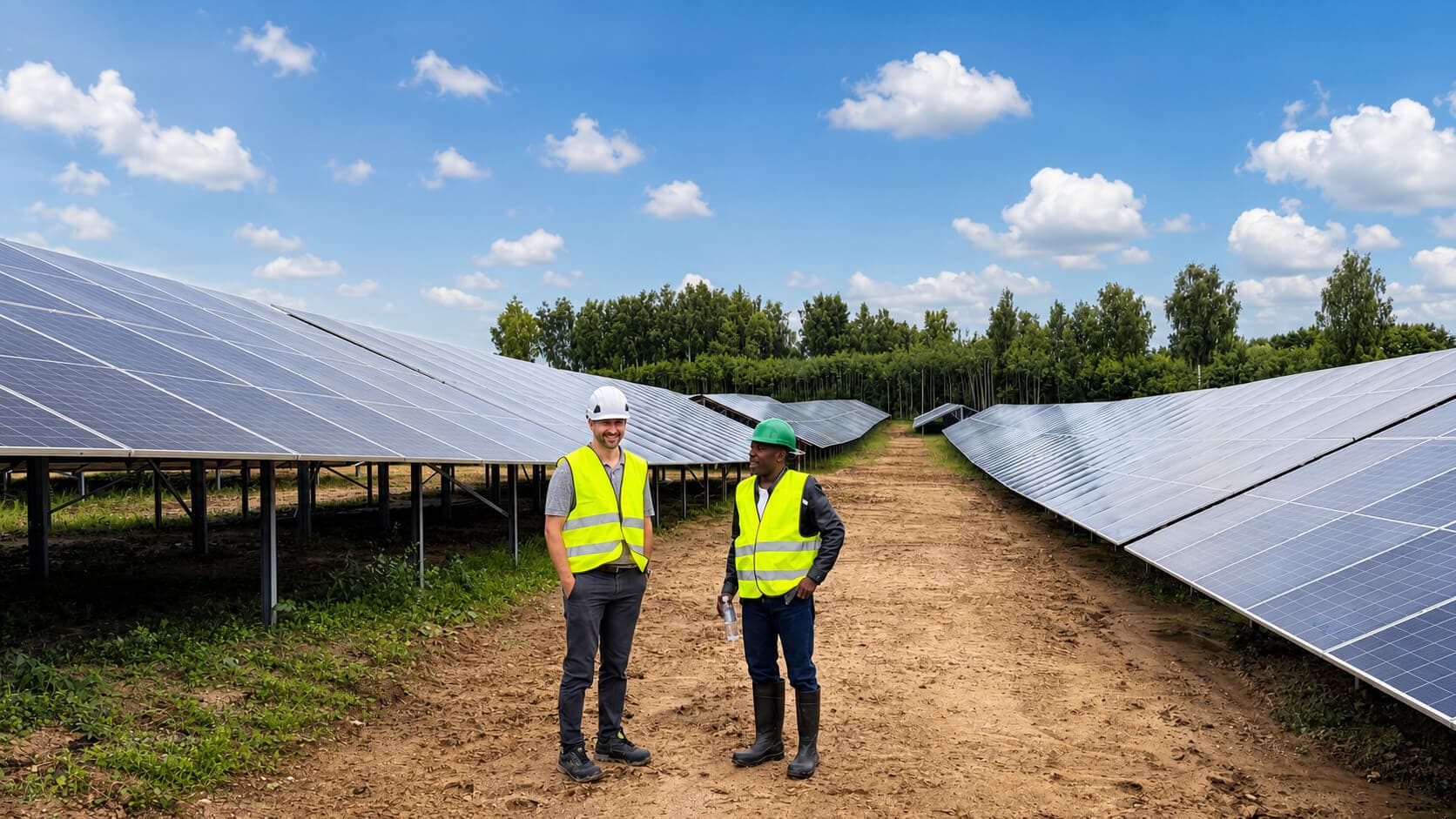AIDG representatives and international technical partners